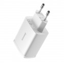 Wall Charger 17W 3xUSB 3.4A, White