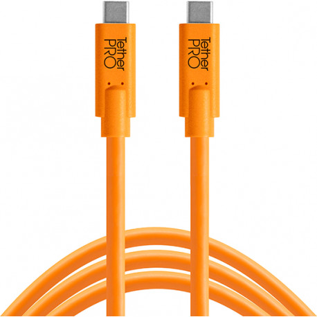 Tether Tools kaabel TetherPro USB-C - USB-C 0,9m, oranž