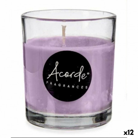Scented Candle Acorde 83177 83177 Lavendar (12 Units)
