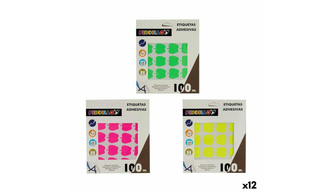 Клейкие этикетки Pincello 1711090 22 x 49 mm Яблоко (12 штук)