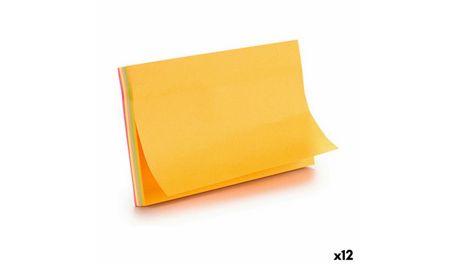 Sticky Notes Multicolour 1 x 12 x 14 cm (12 Units)