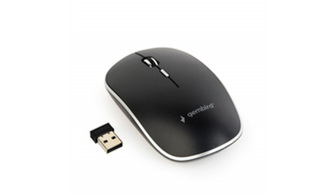 Mouse GEMBIRD MUSW-4BS-01 Black (1 Unit)