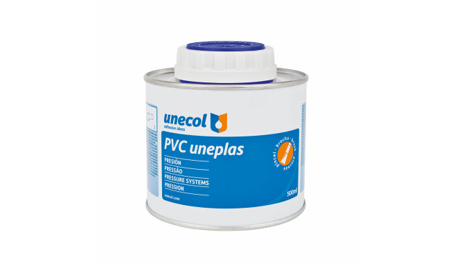 Adhesive for PVC pipe Unecol Uneplas A2041 Paintbrush 500 ml