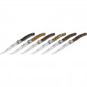 Jean Dubost Laguiole      6 pcs. Steak Knives Set Acrylic