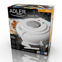 Adler AD 3038 waffle iron 1 waffle(s) 1500 W Grey, White