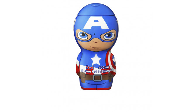 CARTOON CAPITAN AMERICA gel + champú 400 ml