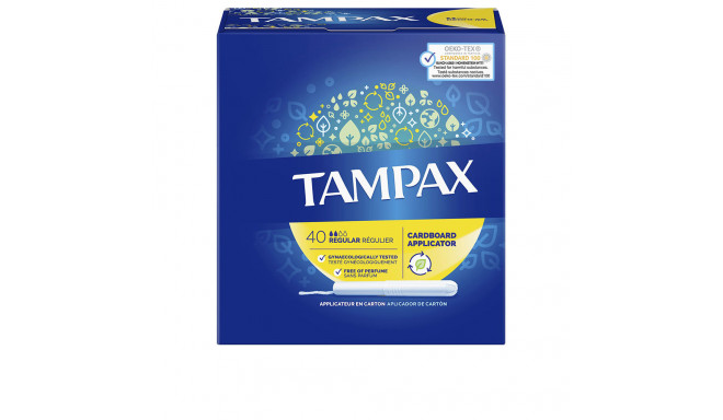 TAMPAX REGULAR tampón 40 u