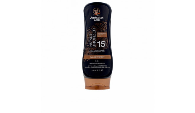 AUSTRALIAN GOLD SUNSCREEN SPF15 lotion with bronzer 237 ml