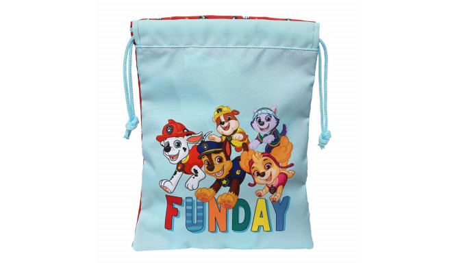 snack bag The Paw Patrol Funday Blue Red