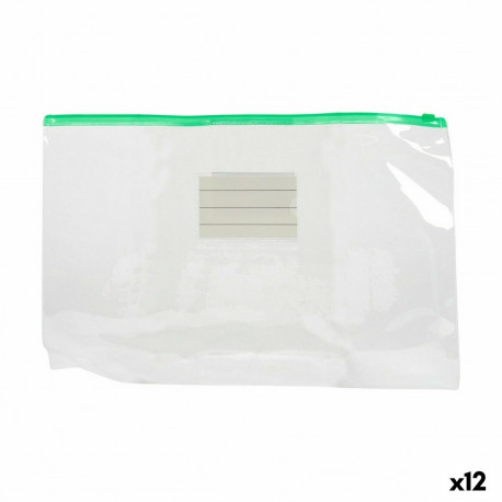 Envelopes Pincello 12 12 A4 Plastic 1 x 24 x 35,5 cm Self-closing (12 Units)