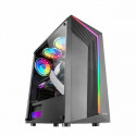 ATX Box Mars Gaming MC-X7 Negro Caja PC Gaming ATX Frontal ARGB Ventilador 12cm RGB Ventana Lateral 