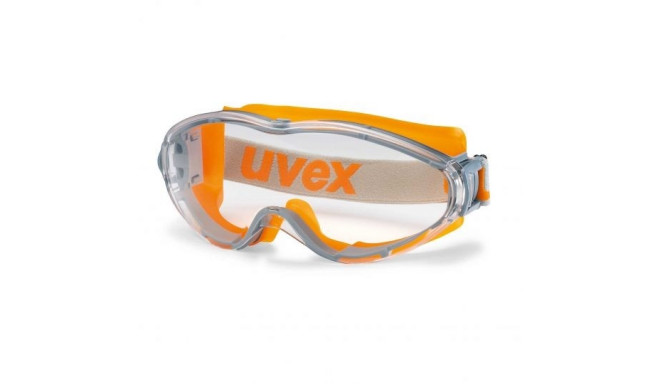 Защитные очки Uvex Ultrasonic, прозрачные панорамные линзы.