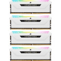 Corsair DDR4 - 32 GB -3200 - CL - 16 - Quad-Kit, RAM (white, CMH32GX4M4E3200C16W, Vengeance RGB PRO 