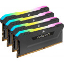 Corsair DDR4 - 32 GB -3200 - CL - 16 - Quad-Kit, RAM (black, CMH32GX4M4E3200C16, Vengeance RGB PRO S