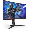 AOC C32G2ZE / BK, gaming monitor - 32 - black / red, curved, 240 Hz, AMD Free-Sync, 240Hz panel)