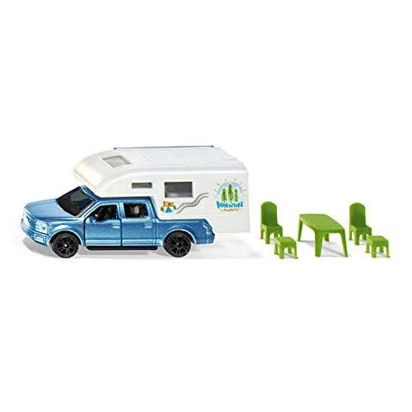 SIKU SUPER Ford F150 Pick-Up Camper - 1693