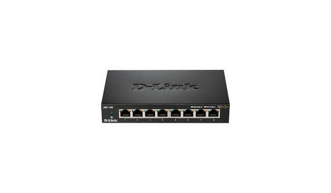 D-Link DGS-108GL / E GE / PoE / SMA / 8