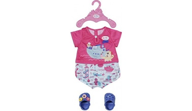 ZAPF Creation BABY born Bath Pajamas & Clogs - 830628