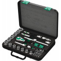 Wera 8100 SB 4 Zyklop Speed ??ratchet set - 3/8  drive, inches