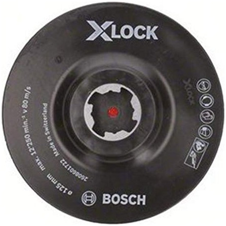 Bosch X-LOCK Velcro. 125mm hook + loop - 2608601722