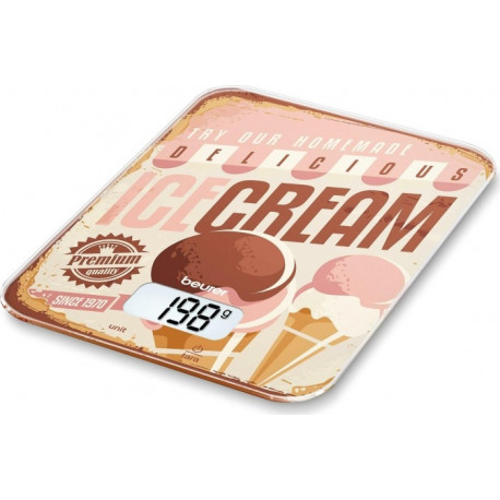 Köögikaal KS 19 ice-cream, pruun/beež