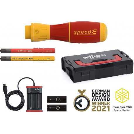 Wiha 591 E-Screwdriver Set speedE II - 44318