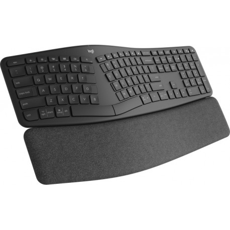 ERGO K860 (schwarz, DE-Layout, schmutzabweisendes Material, kompatibel mit Windows/Mac)