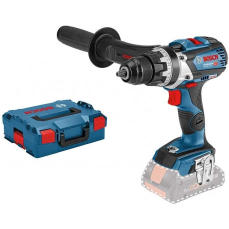 Akku-Bohrschrauber GSR 18V-110 C Professional solo, 18Volt (blau/schwarz, ohne Akku und Ladegerät, L
