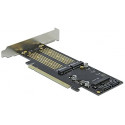 DeLOCK PCIe x16 card> 2x M.2KeyB + 1xmSATA