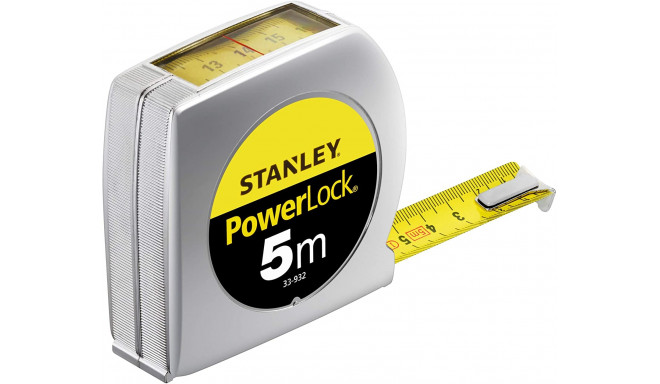 Stanley Powerlock tape measure 5m - 0-33-932