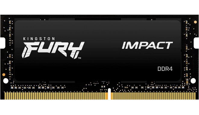 SO-DIMM 32 GB DDR4-3200   (schwarz, KF432S20IB/32, Impact, INTEL XMP)