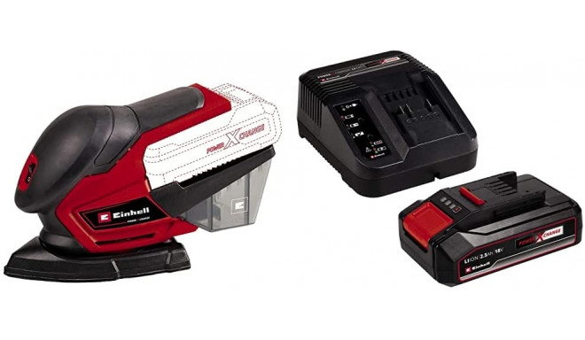 Einhell cordless multi-sander TE-OS 18/150 Li - solo