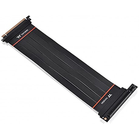 PCIe 90° pikenduskaabel 4.0 16x 30cm, must