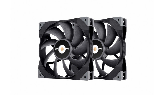 Thermaltake TOUGHFAN 12 Radi.Fan 2P black 140x140x25