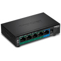 Trendnet TPE-TG52 network switch Unmanaged Gigabit Ethernet (10/100/1000) Power over Ethernet (PoE) 
