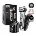 Braun Series 9 Pro 9477CC men&#039;s shaver Foil shaver Trimmer Black, Silver