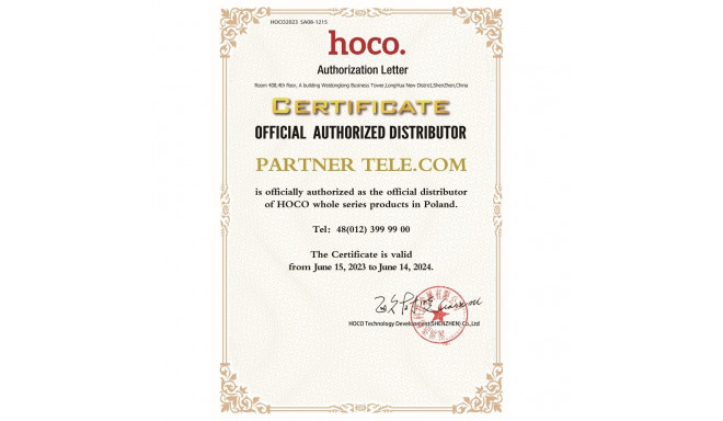 HOCO cable USB A to Micro USB X38 1 m black
