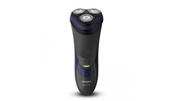 Philips Shaver series 3000 dry electric shave