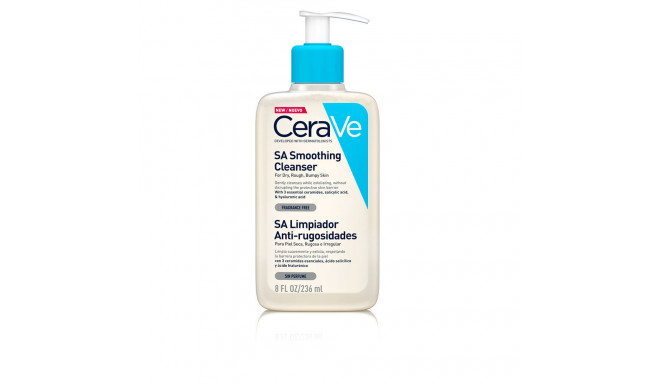 CERAVE SA SMOOTHING CLEANSER for dry, rough, bumpy skin 236 ml