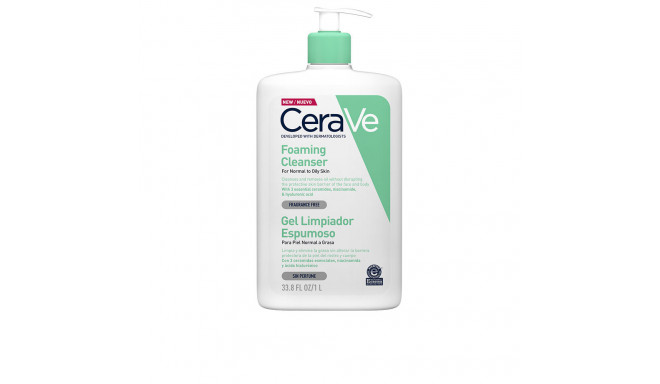 CERAVE FOAMING CLEANSER for normal to oily skin 1000 ml