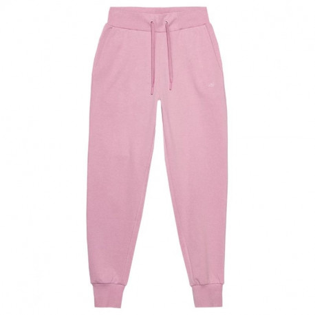 Trousers 4F W 4FSS23TTROF229 light pink (S)