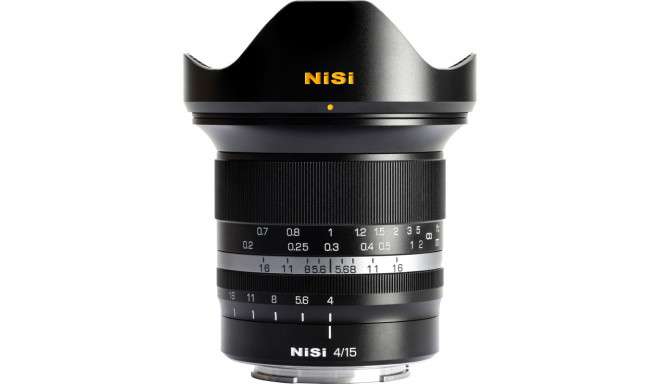 NiSi 15mm f/4 lens for L-Mount