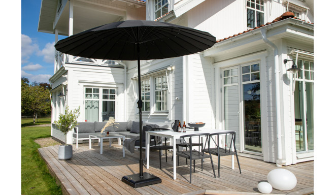 Päikesevari Palmetto D270, must