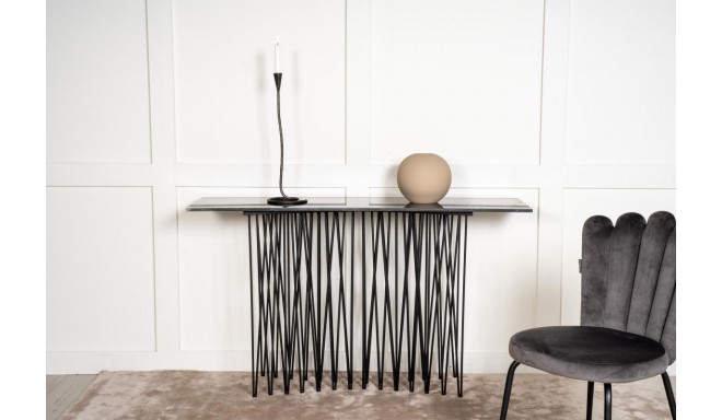 Konsoollalud Stone, must