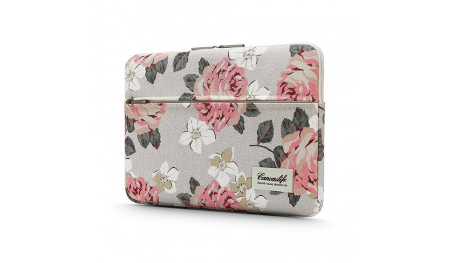 CANVASLIFE SLEEVE LAPTOP 15-16 WHITE ROSE