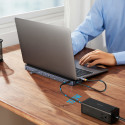 Baseus EliteJoy Gen2 univerzální USB HUB 12v1 s USB-C kabelem 25cm stojan na notebook USB-A / USB-C 