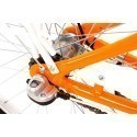 Linnajalgratas tüdrukutele 13 S ROMET PANDA 24" lux oranž