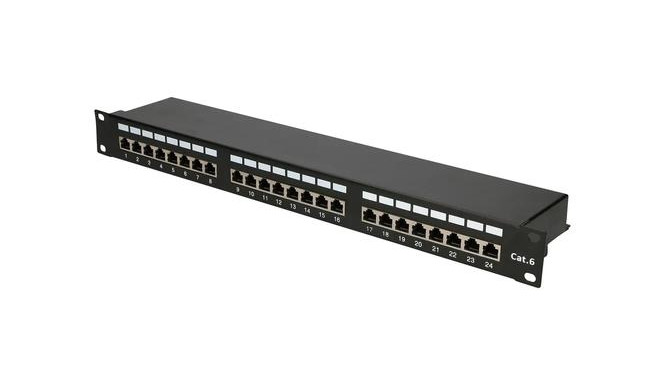 Extralink Patchpanel CAT6 STP V2 24 port