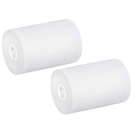 Värvirull MINI 5cm Ø35mm, poroloon, peen, valge (2 tk.); 86703099 COLOR EXPERT