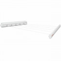 Folding clothes line Leifheit White Plastic